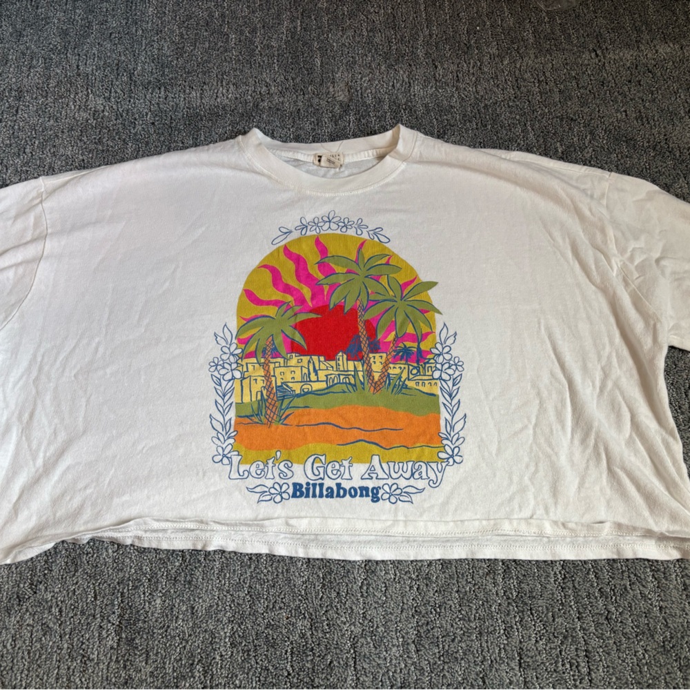 Billabong beachy oversized tee